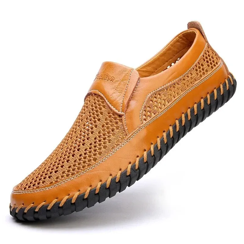 Men's Casual Outdoor Mesh Moccasins Driving Shoes
