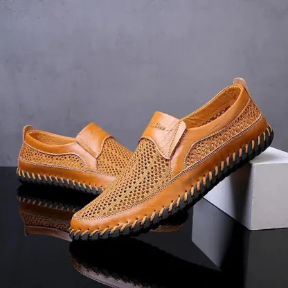 Men's Casual Outdoor Mesh Moccasins Driving Shoes
