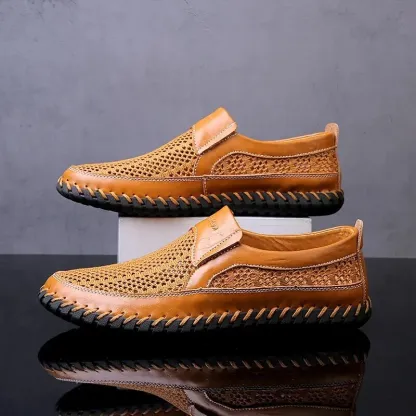 Men's Casual Outdoor Mesh Moccasins Driving Shoes