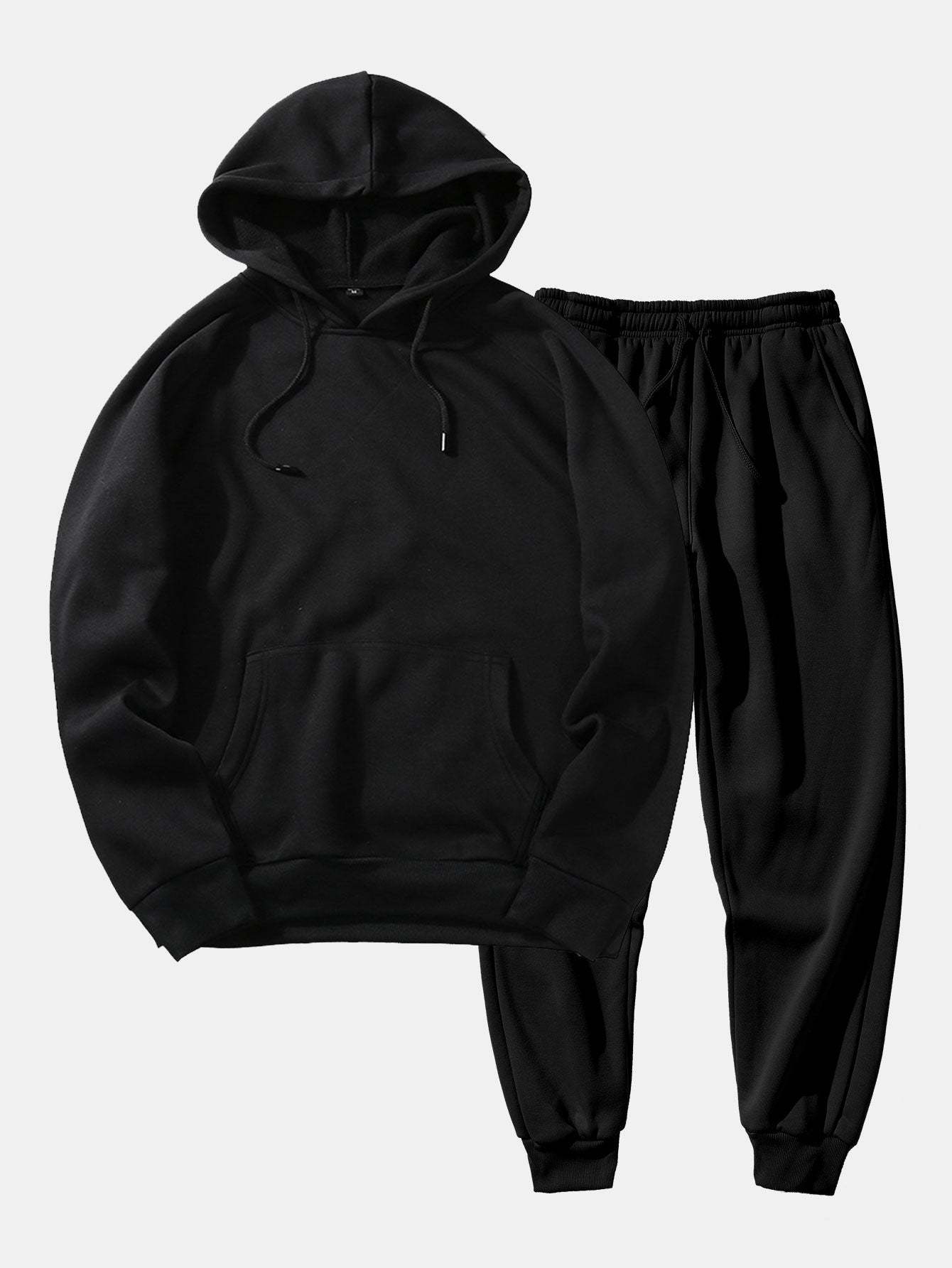 Basic Raglan Hoodies & Jogger Pants-Mitchell Shoes