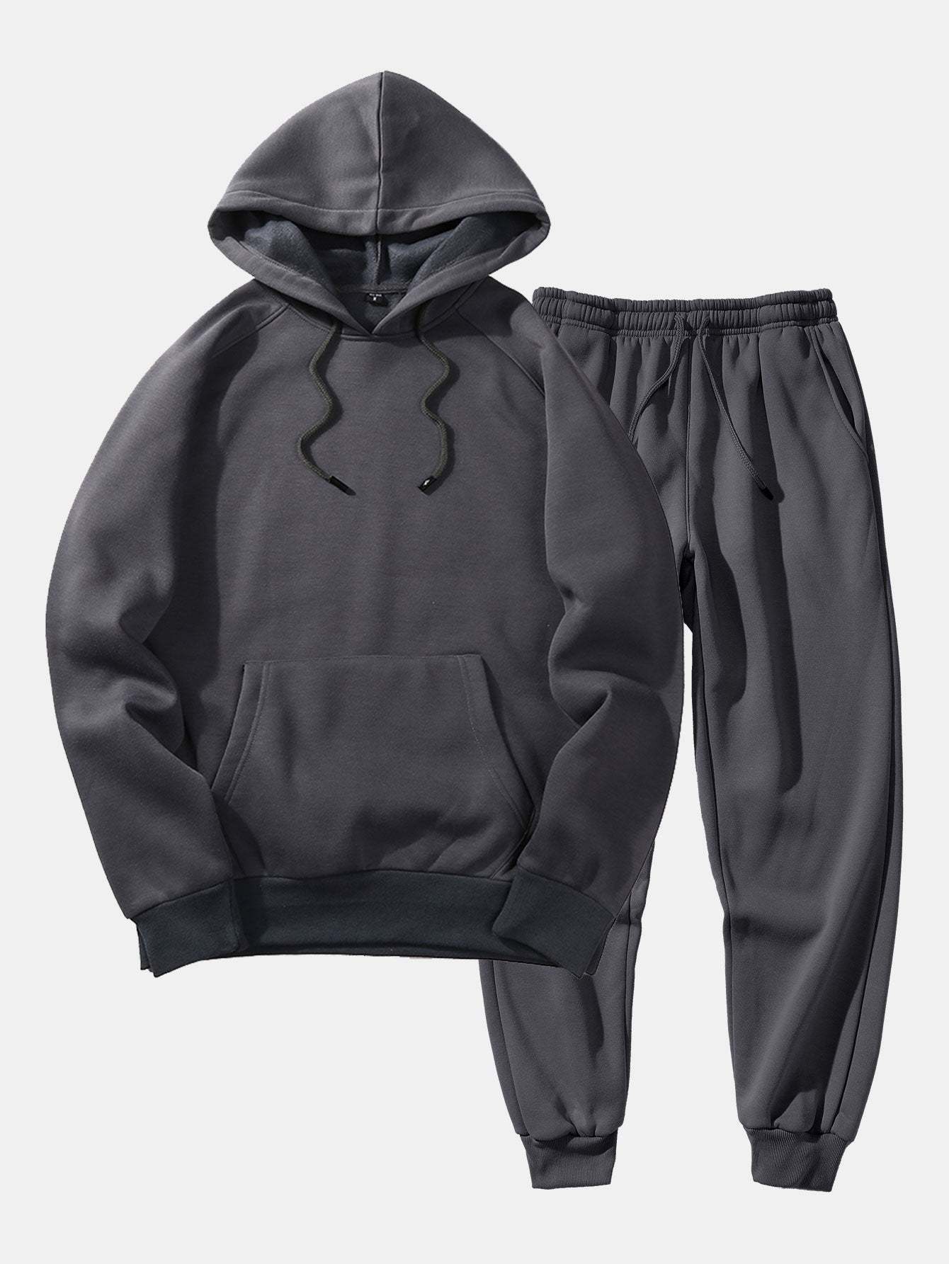 Basic Raglan Hoodies & Jogger Pants-Mitchell Shoes