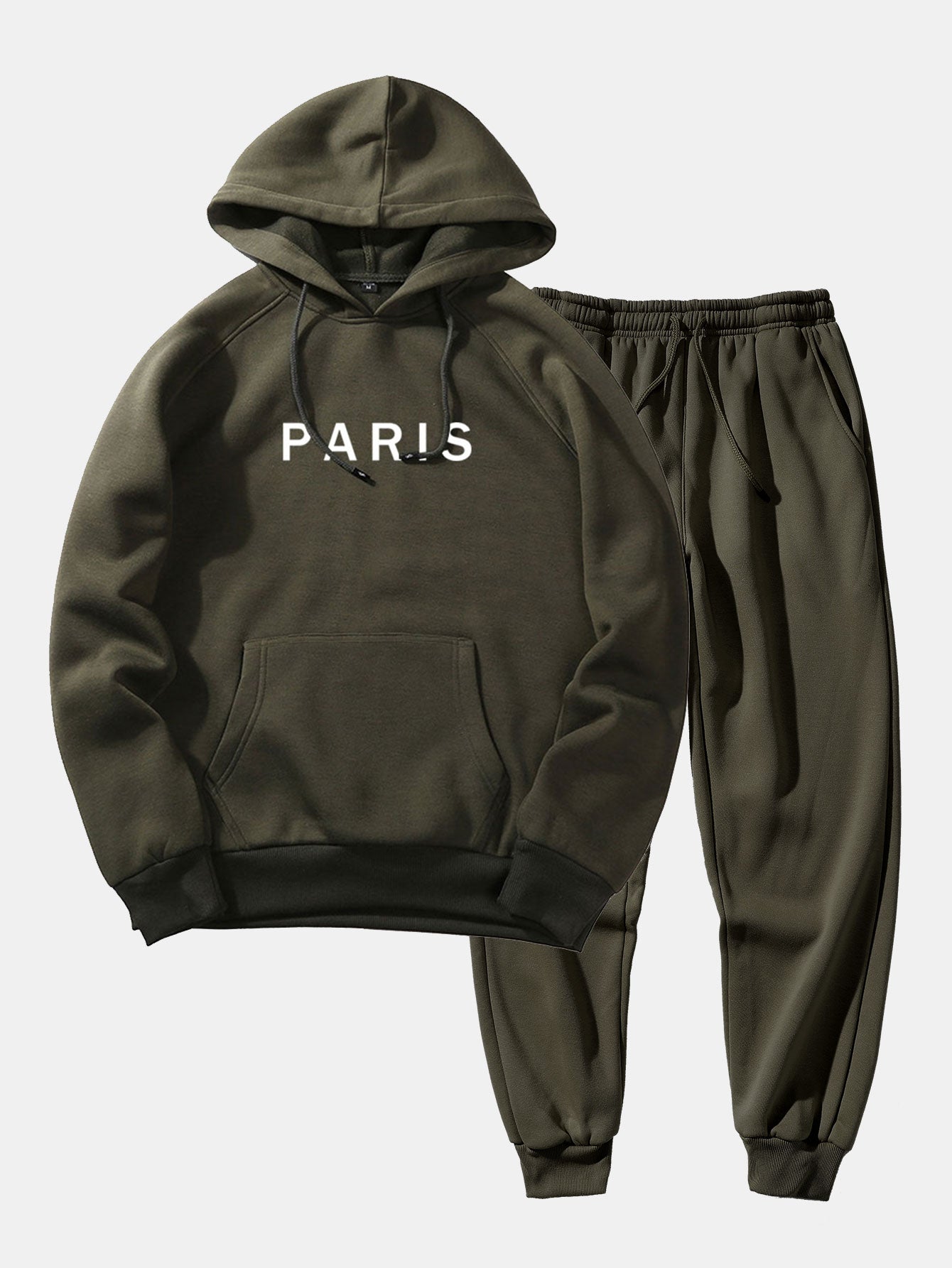 Paris Print Raglan Hoodie & Jogger Pants-Mitchell Shoes