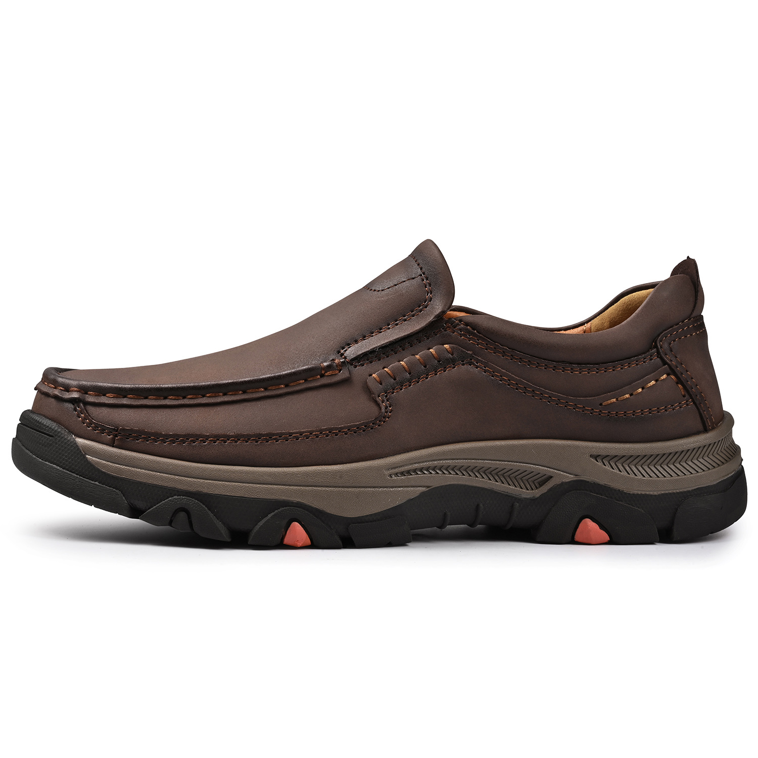 Men's Leather Plus Size Casual Loafers