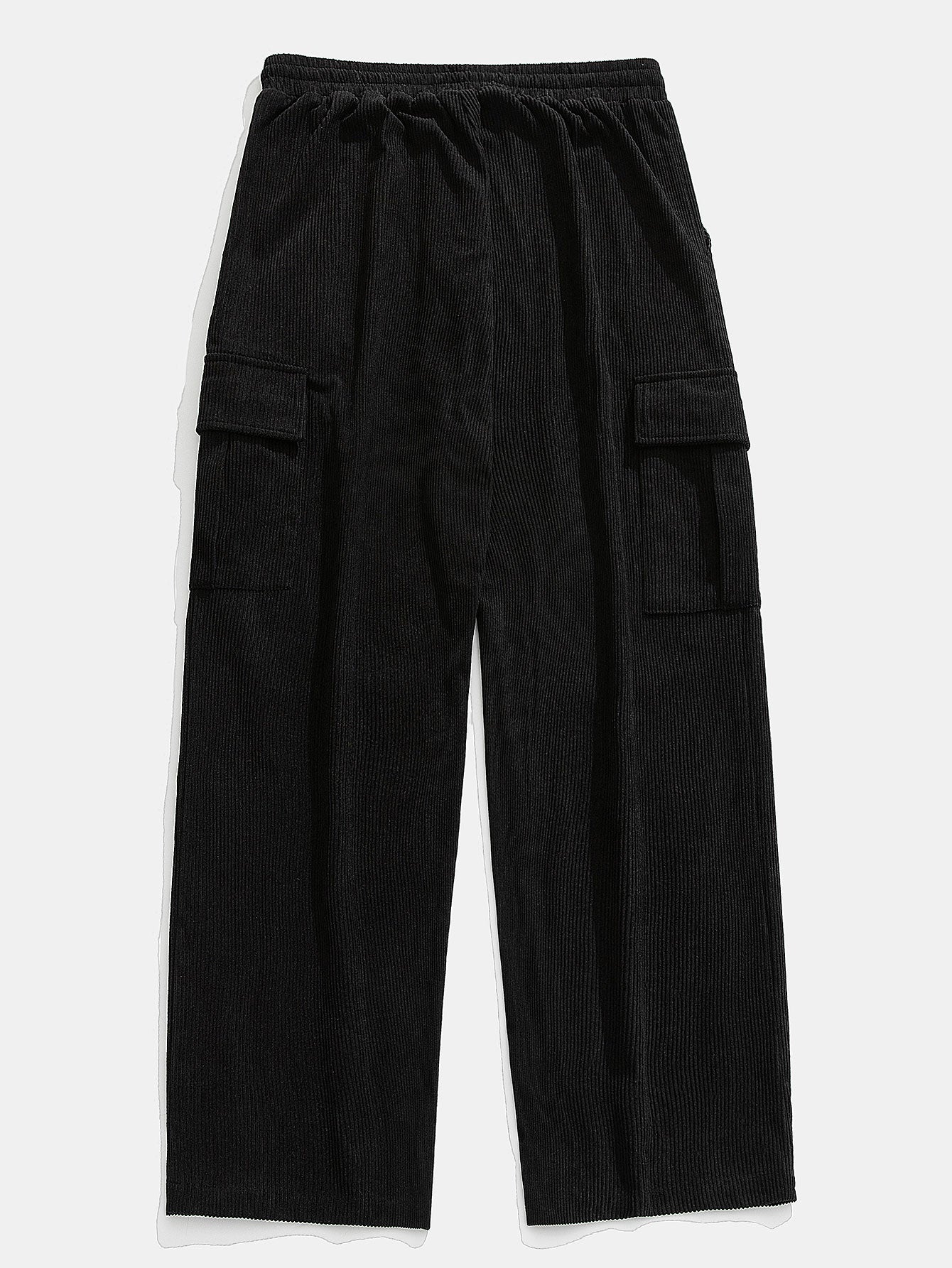 Los Angeles Print Heavy Weight Oversize T-Shirt & Loose Fit Corduroy Cargo Pants-Mitchell Shoes