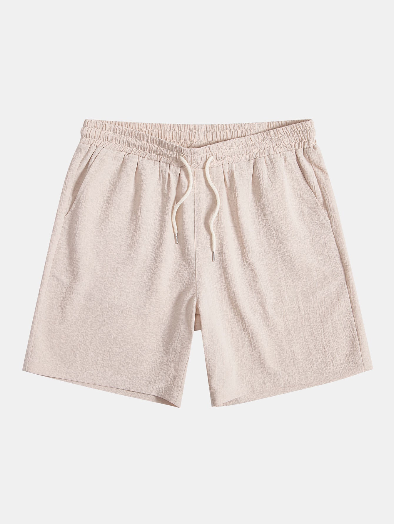 Wrinkled Textured Shirt & Shorts-Mitchell Shoes