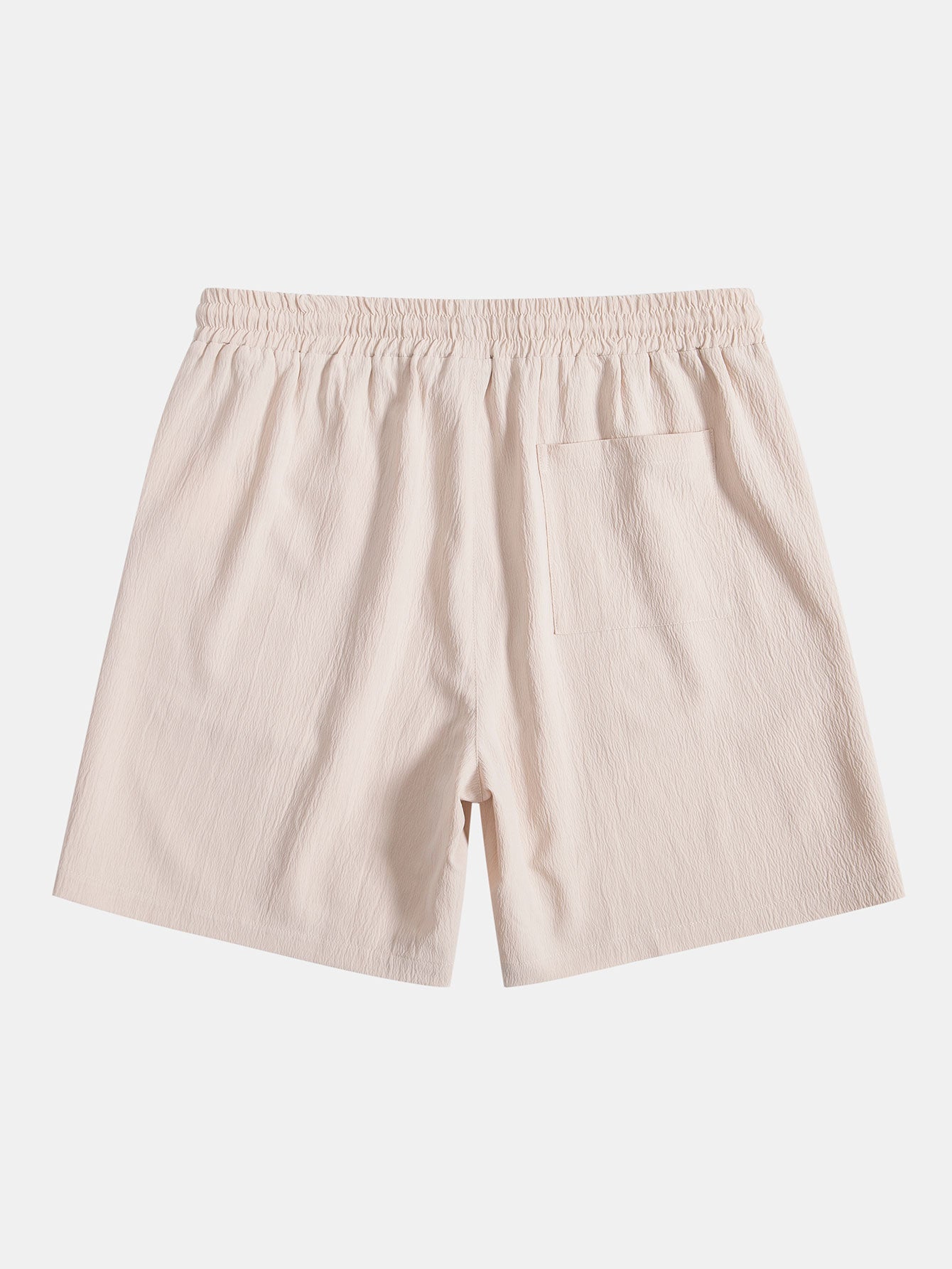 Wrinkled Textured Shirt & Shorts-Mitchell Shoes