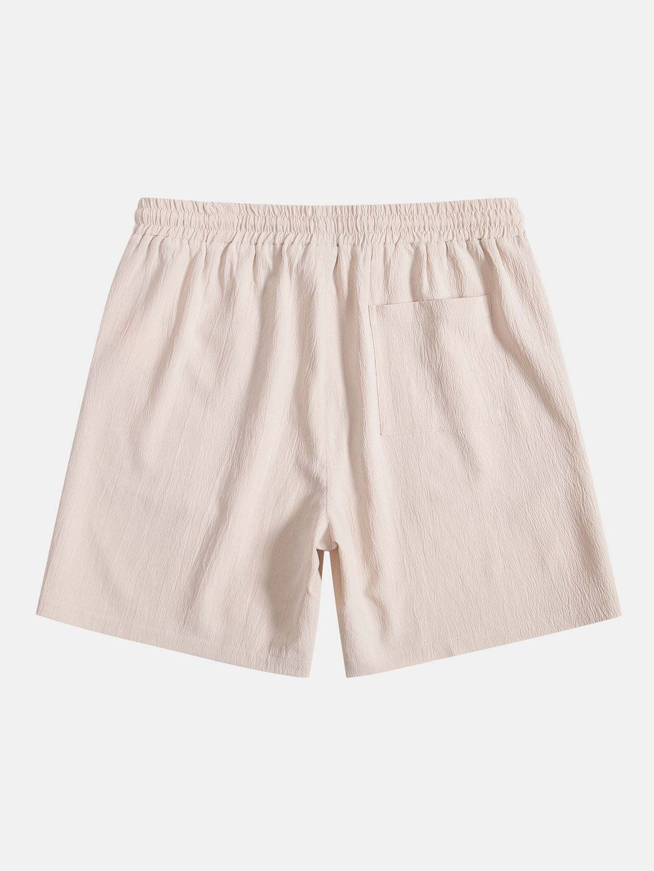 Wrinkled Textured Shirt & Shorts-Mitchell Shoes