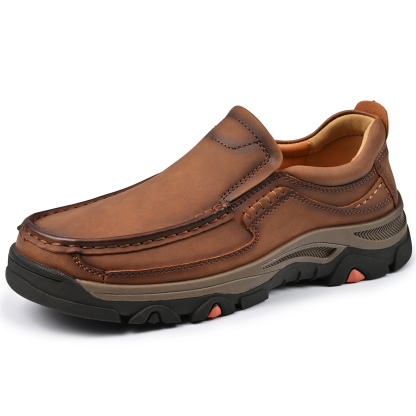 Men's Leather Plus Size Casual Loafers