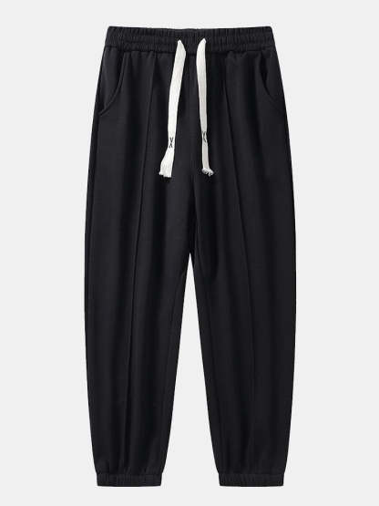 Color Block Sweatshirt & Jogger Pants With Pintuck-Mitchell Shoes