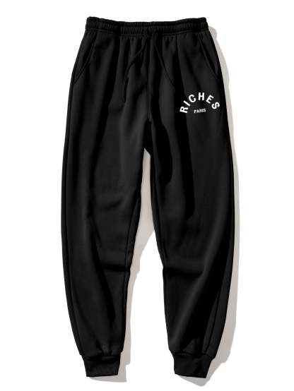 Rich Paris Print Hoodie & Jogger Pants-Mitchell Shoes