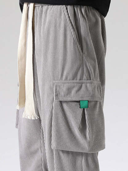 Corduroy Cargo Pants-Mitchell Shoes