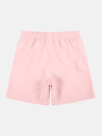 Striped Stand Collar Shirt & Swim Shorts-Mitchell Shoes