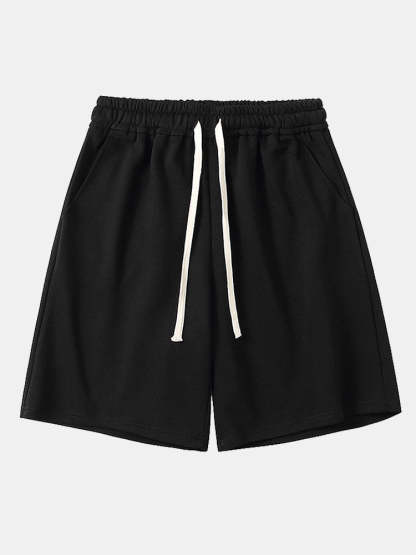 Drawstring Jersey Shorts-Mitchell Shoes
