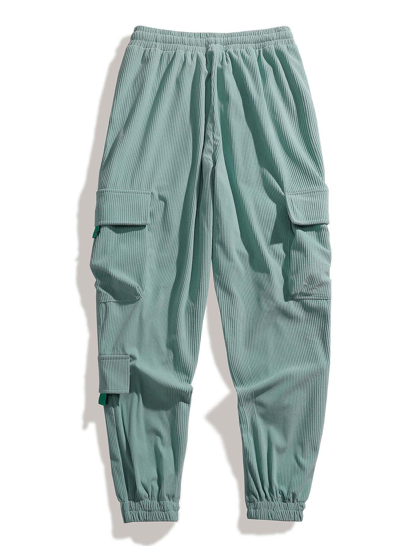 Long Sleeve Two Tone Corduroy Overshirt & Corduroy Cargo Pants-Mitchell Shoes
