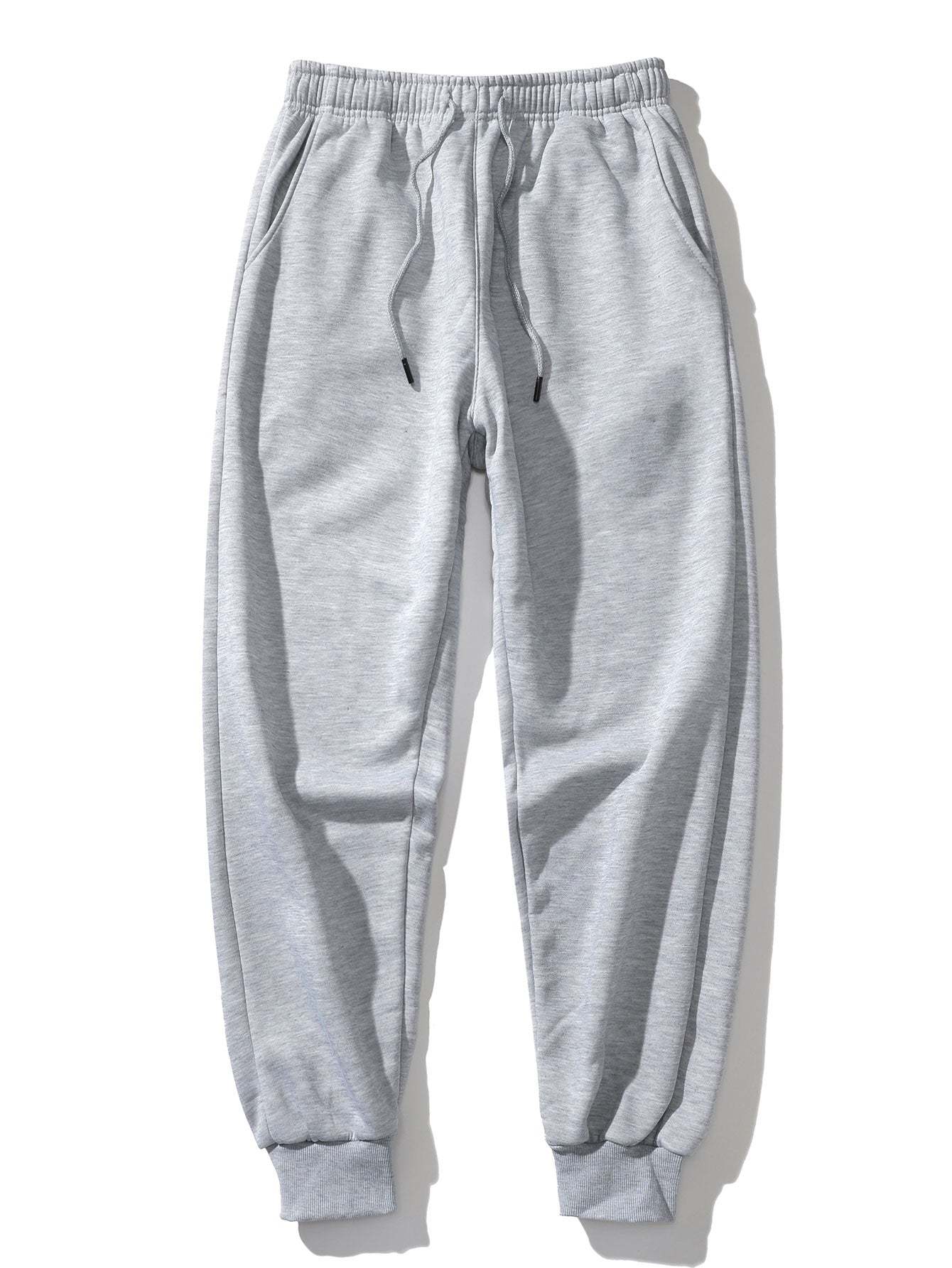 Basic Crew Neck Sweatshirt & Jogger Pants-Mitchell Shoes