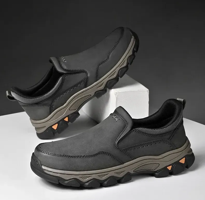 ⏰Last Day!45% OFF 🔥 Mitchell Shoes Men's Genuine Leather Orthopedic Outdoor Walking Shoes