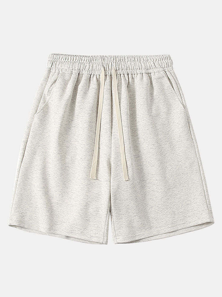 Heavy Weight Drop Shoulder Oversize T-Shirt & Jersey Shorts-Mitchell Shoes