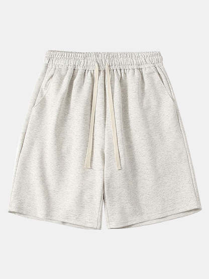 Heavy Weight Drop Shoulder Oversize T-Shirt & Jersey Shorts-Mitchell Shoes