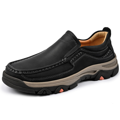 Men's Leather Plus Size Casual Loafers