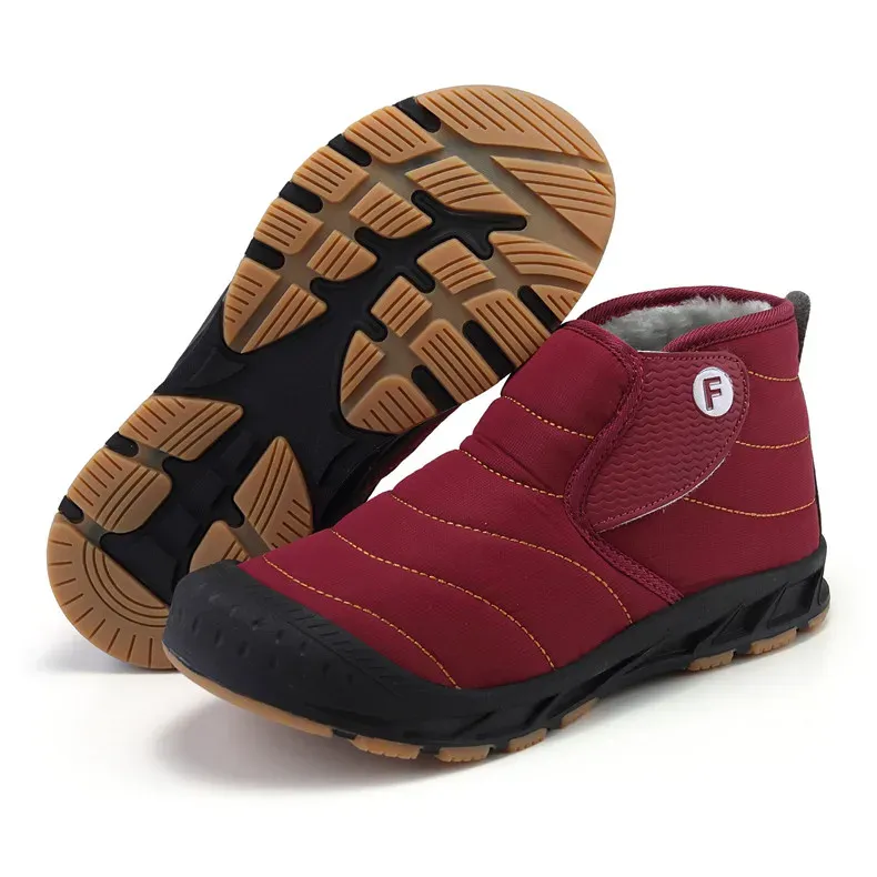 Men’s Plush-Lined High-Top Snow Boots