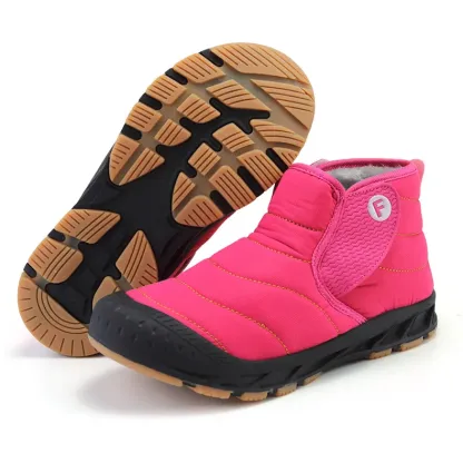 Men’s Plush-Lined High-Top Snow Boots