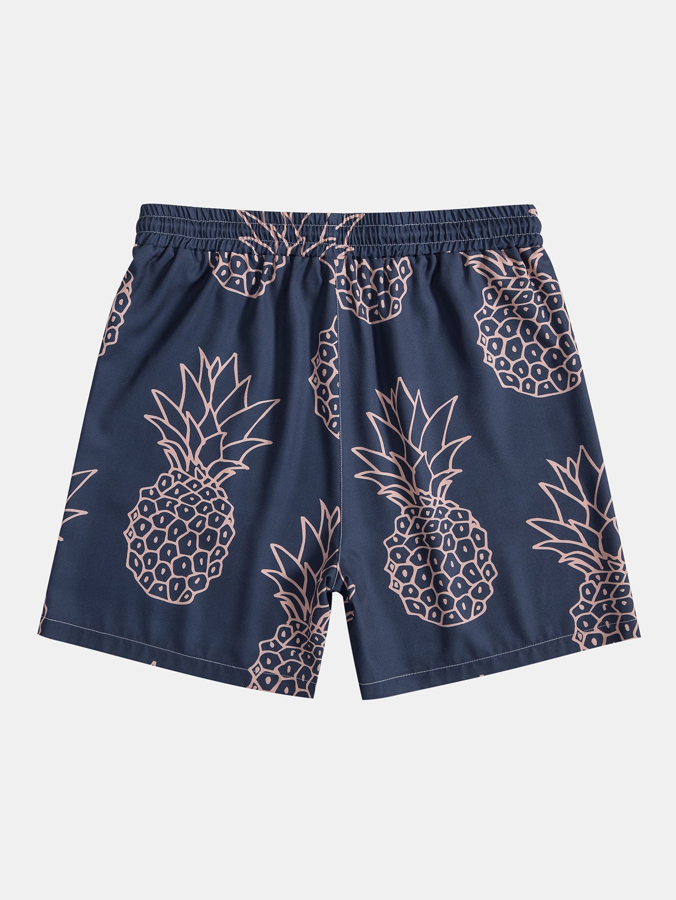 Pineapple Print Button Up Shirt & Shorts-Mitchell Shoes