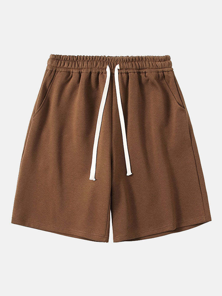 Heavy Weight Drop Shoulder Oversize T-Shirt & Jersey Shorts-Mitchell Shoes