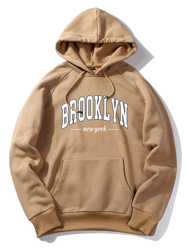 Brooklyn Letter Print Hoodie & Jogger Pants-Mitchell Shoes