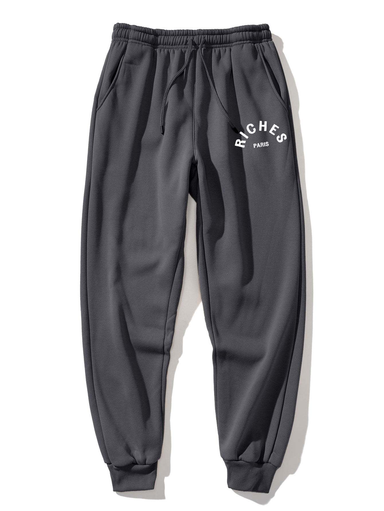 Rich Paris Print Hoodie & Jogger Pants-Mitchell Shoes