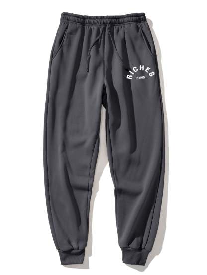 Rich Paris Print Hoodie & Jogger Pants-Mitchell Shoes