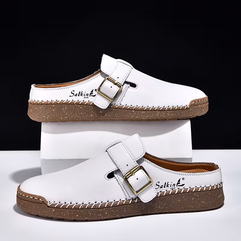 mens mules smallest to largest size 38 48 summer outing cool unisex slip on comfortable and soft Product details 4