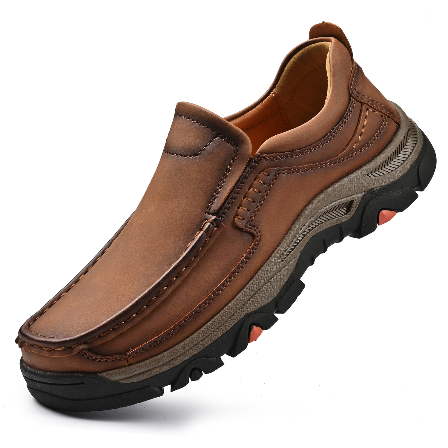 Men's Leather Plus Size Casual Loafers