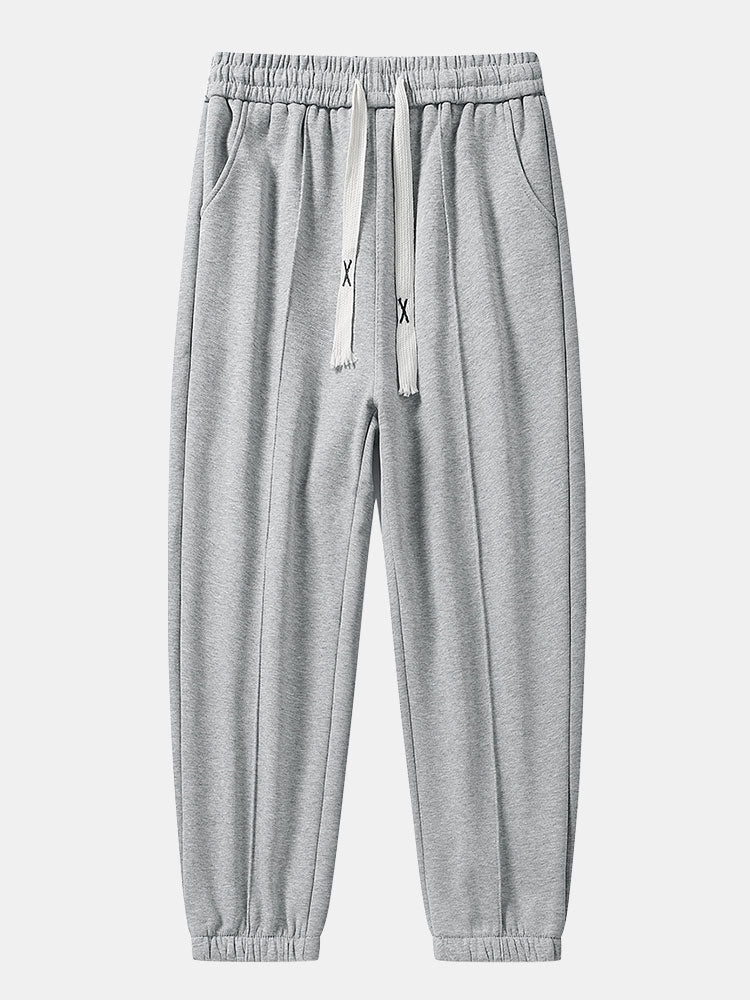 Color Block Sweatshirt & Jogger Pants With Pintuck-Mitchell Shoes