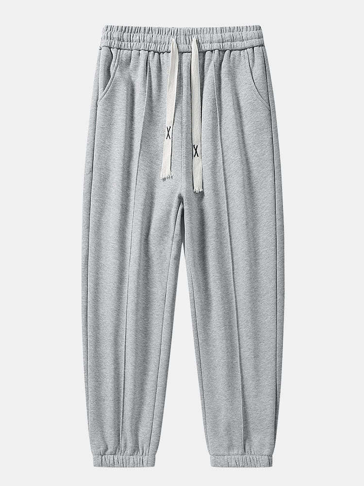Color Block Sweatshirt & Jogger Pants With Pintuck-Mitchell Shoes