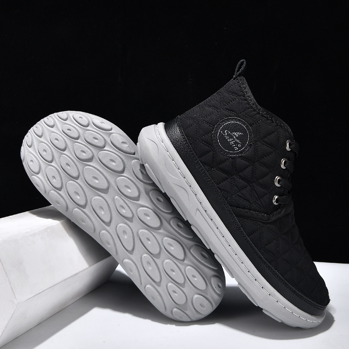 Mitchell Shoes Men's Casual Anti Slip Warm Boots