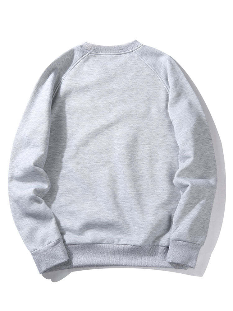 Basic Crew Neck Sweatshirt & Jogger Pants-Mitchell Shoes