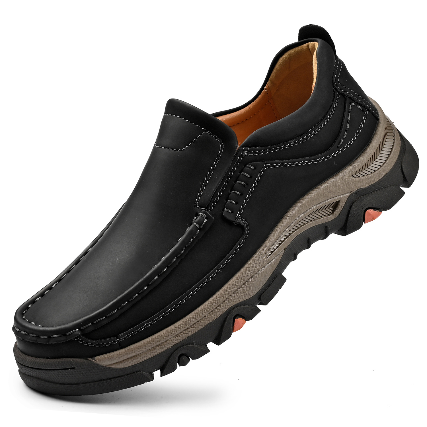 Men's Leather Plus Size Casual Loafers