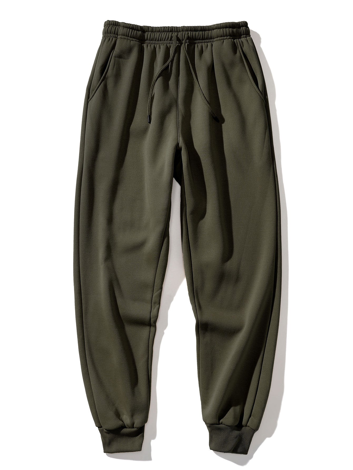 Basic Crew Neck Sweatshirt & Jogger Pants-Mitchell Shoes