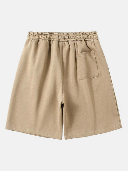 Heavy Weight Drop Shoulder Oversize T-Shirt & Jersey Shorts-Mitchell Shoes