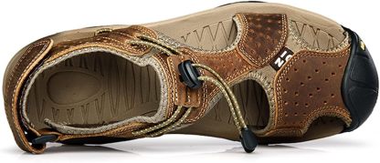 Mitchell Shoes Men's Closed Toe Outdoor Hiking Sandals