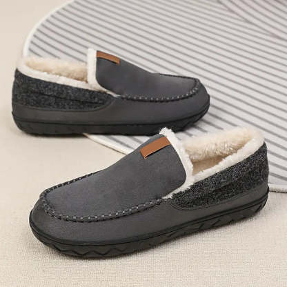 Men’s Plush Comfort Loafers – Cozy Warmth for Chilly Days