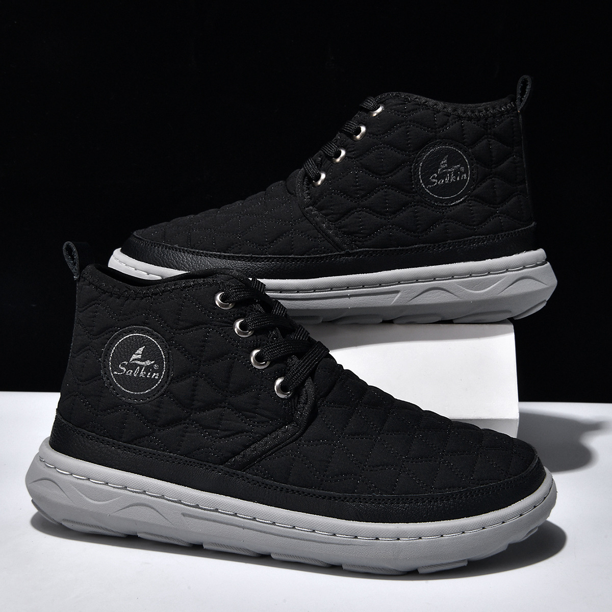 Mitchell Shoes Men's Casual Anti Slip Warm Boots