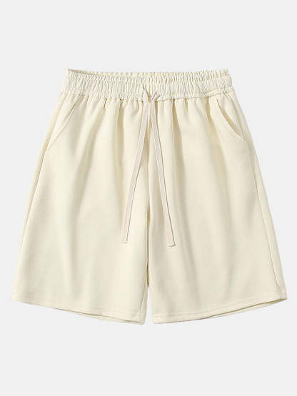 Heavy Weight Drop Shoulder Oversize T-Shirt & Jersey Shorts-Mitchell Shoes