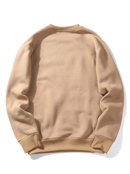Basic Crew Neck Sweatshirt & Jogger Pants-Mitchell Shoes