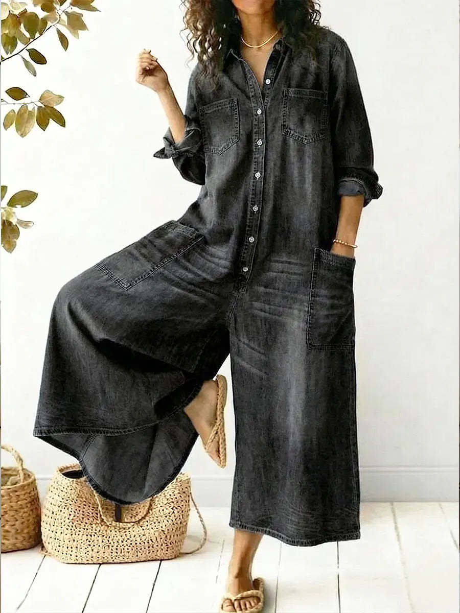 📦📦New Arrivals🔥 Women's Cozy and Casual Cotton Jumpsuit