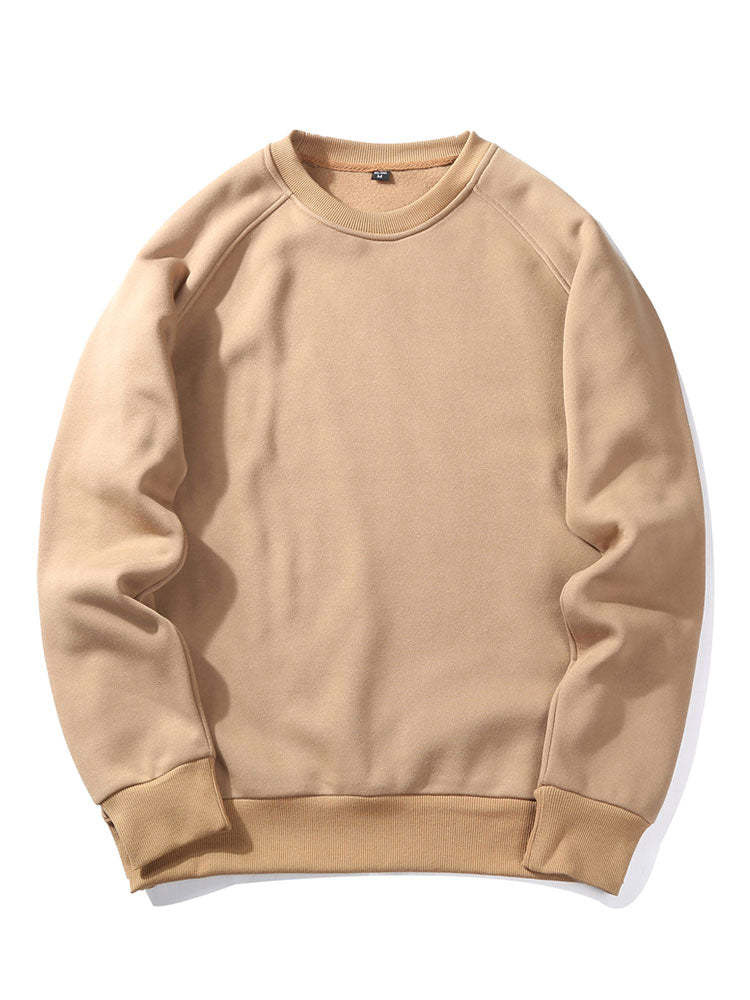 Basic Crew Neck Sweatshirt & Jogger Pants-Mitchell Shoes