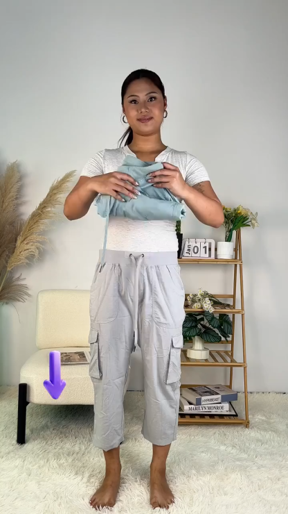 ✨✨Womens Lightweight Capris Hiking Pants 6 Pockets Quick Dry Cargo Outdoor Trip Loose Shorts COMFY MOMS OVER 30