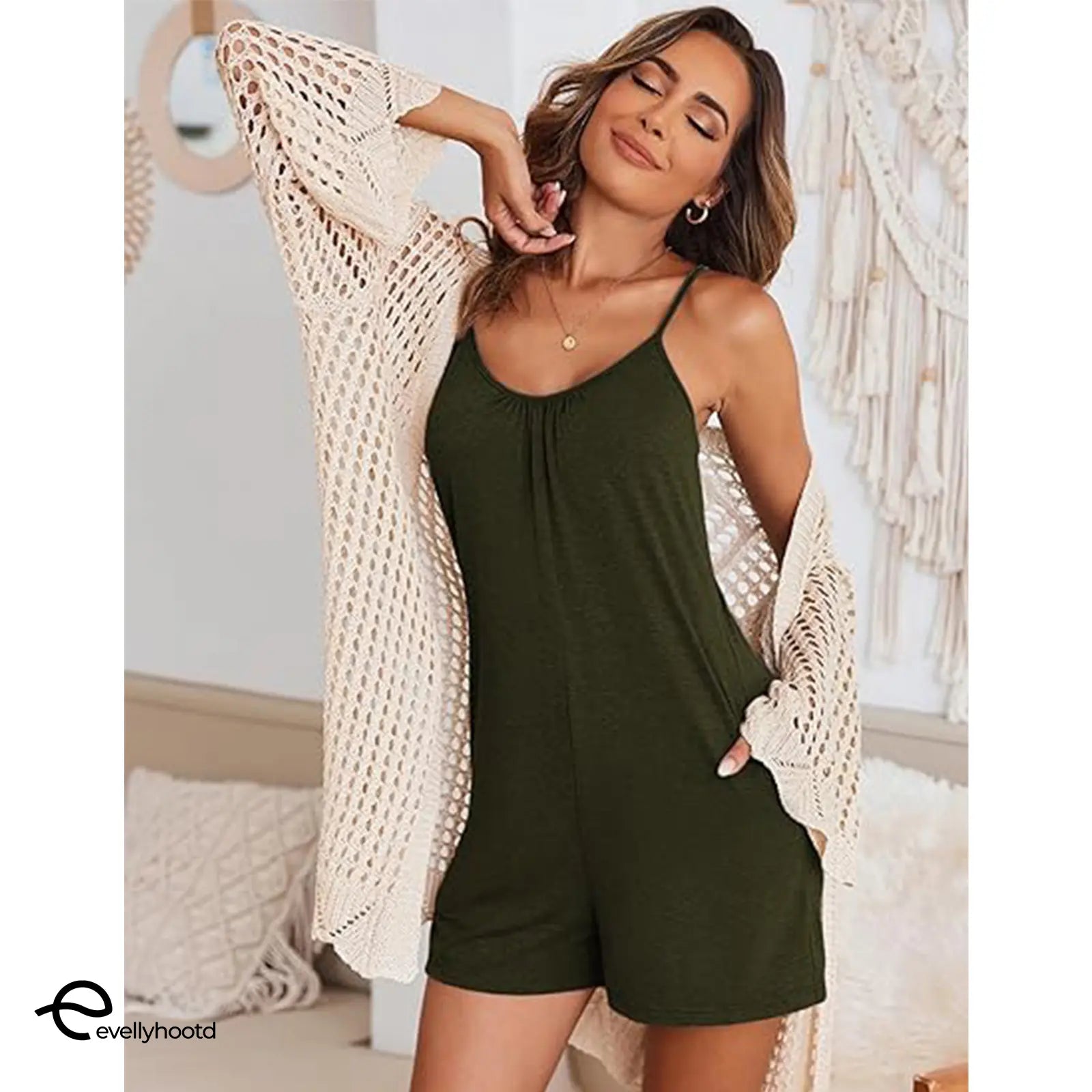 ✨✨Plus Size Women Fashion Wide Leg Suspender Jumpsuit with Pockets Curvy Overalls 【Super Stretchy】【Plus Size S-5XL】