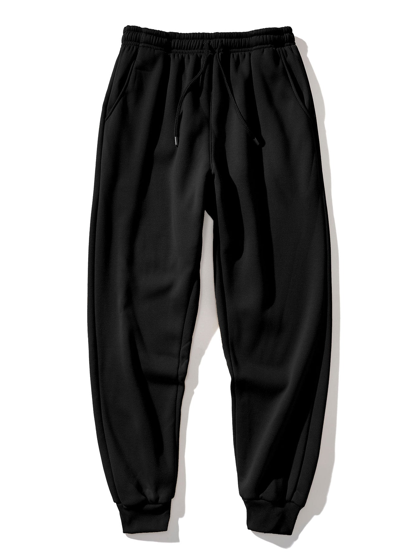 Basic Crew Neck Sweatshirt & Jogger Pants-Mitchell Shoes