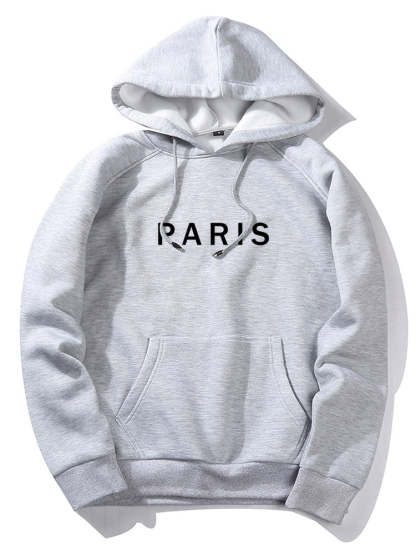Paris Print Raglan Hoodie & Jogger Pants-Mitchell Shoes